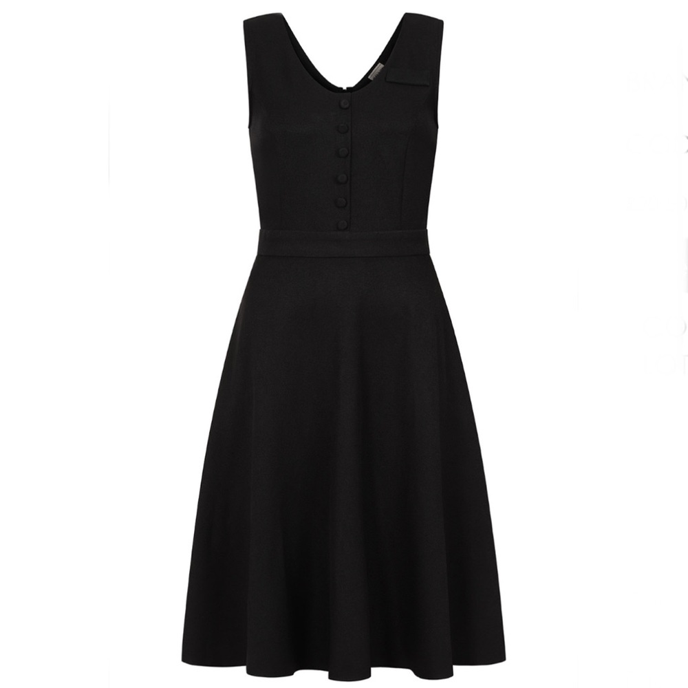 Book Worm Dress in Black by Banned Retro - Picture 3 of 7